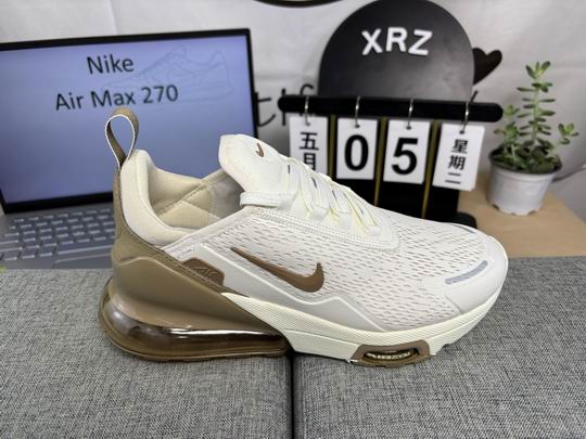 (image for) Nike Air Max 270 Premium Sail Light Khaki IO9883-101 Men's Shoes-01